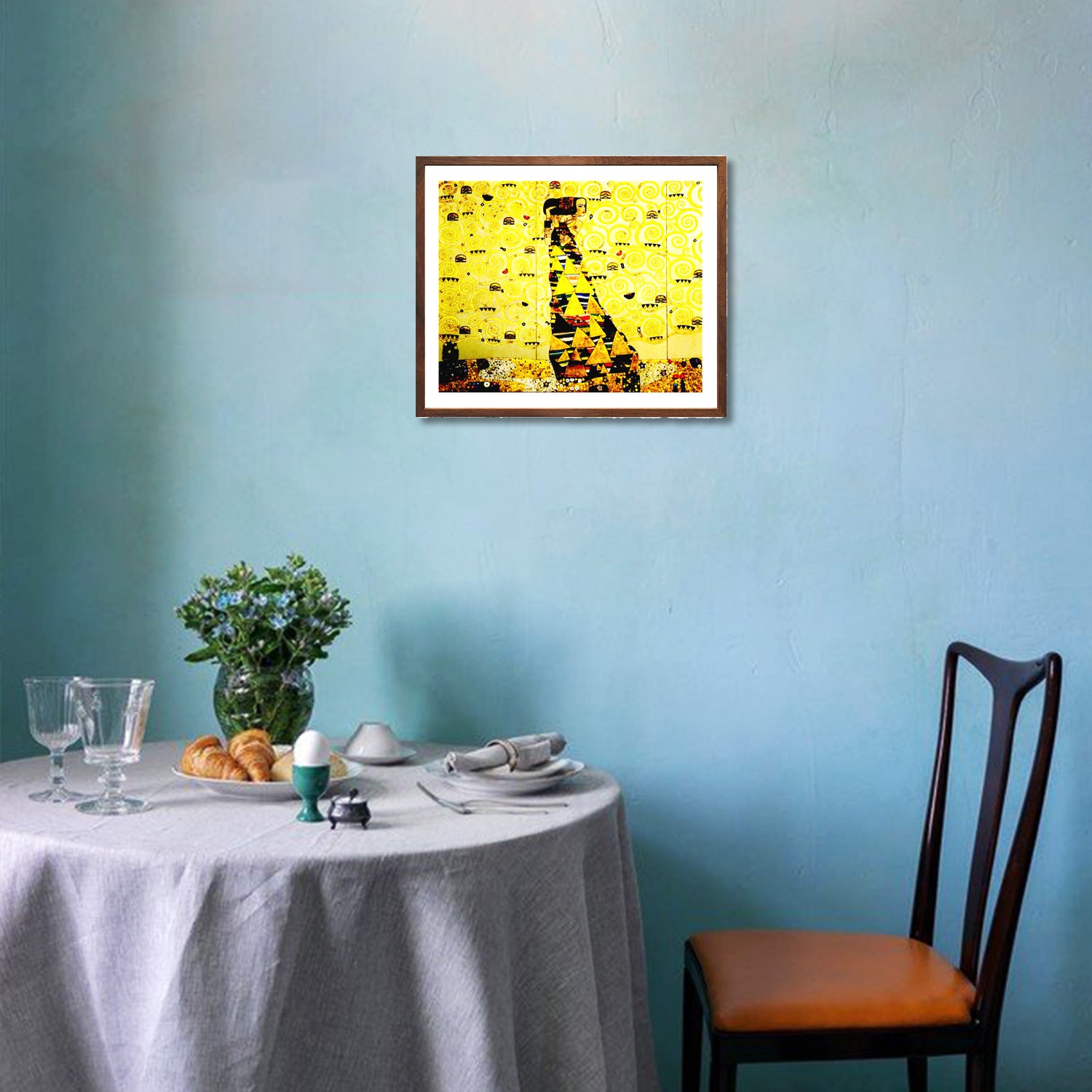 Gustav Klimt Wall Art The Expectation Poster Framed Klimt Art