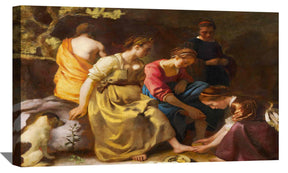 Diana and Her Companions Canvas Art