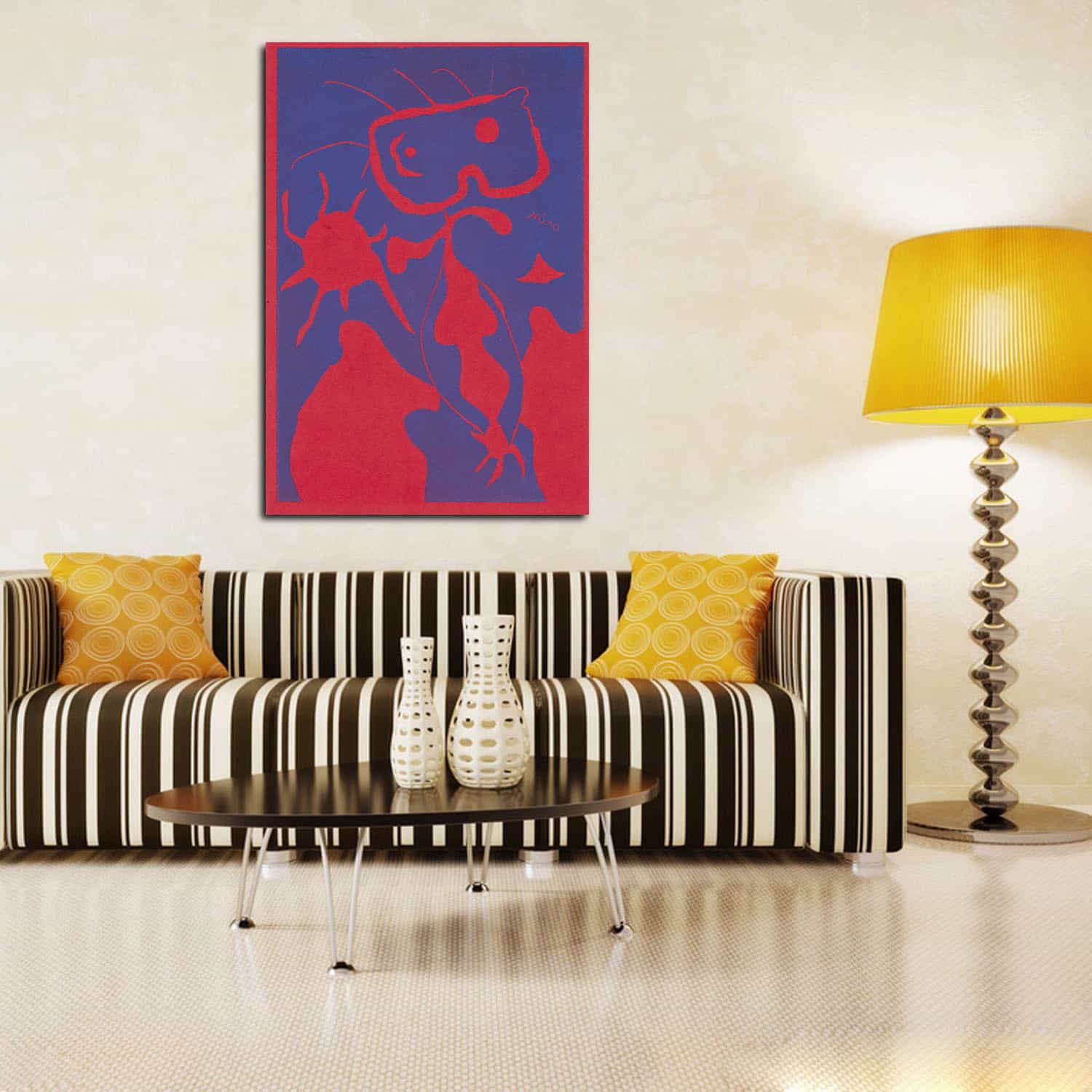 Eight Plates Canvas Art