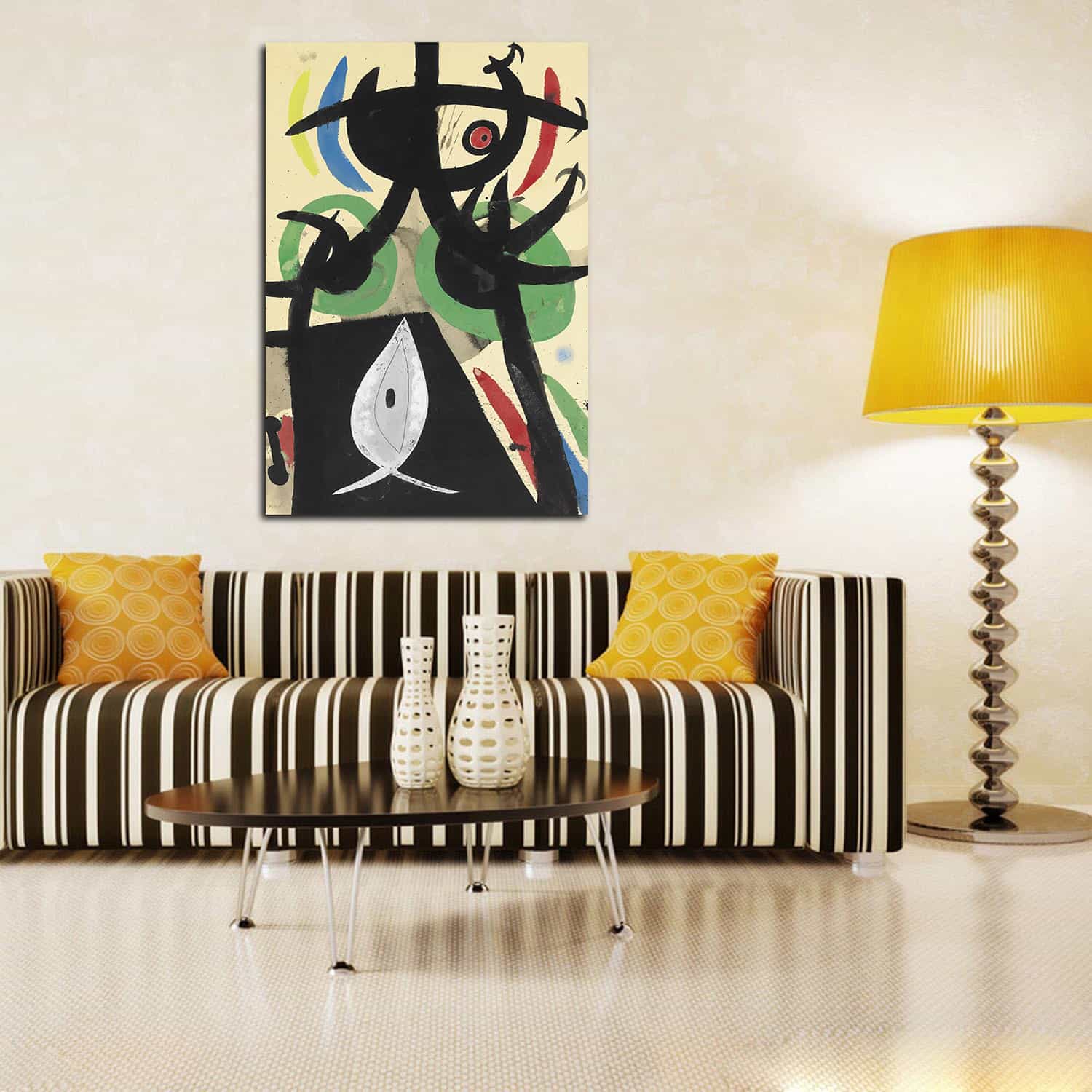 The Woman Canvas Art