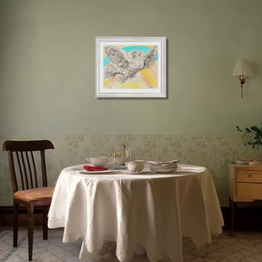 Pablo Picasso Wall Art Flying Dove Poster Framed Art