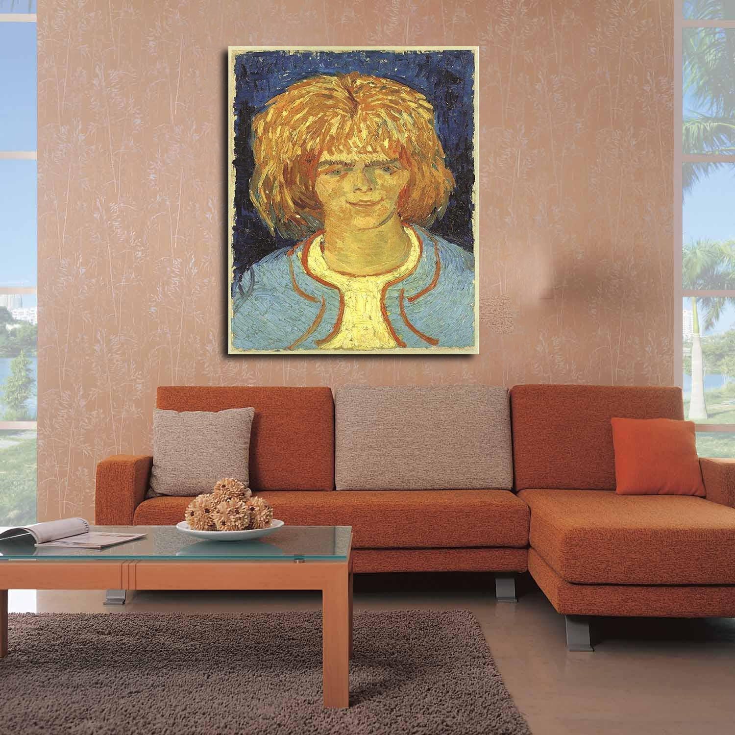 Girl with Ruffled Hair The Mudlark Canvas Art