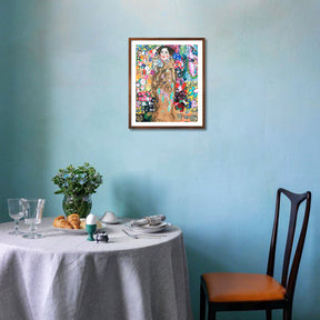 Gustav Klimt Wall Art Maria Munk Poster Framed Klimt Art