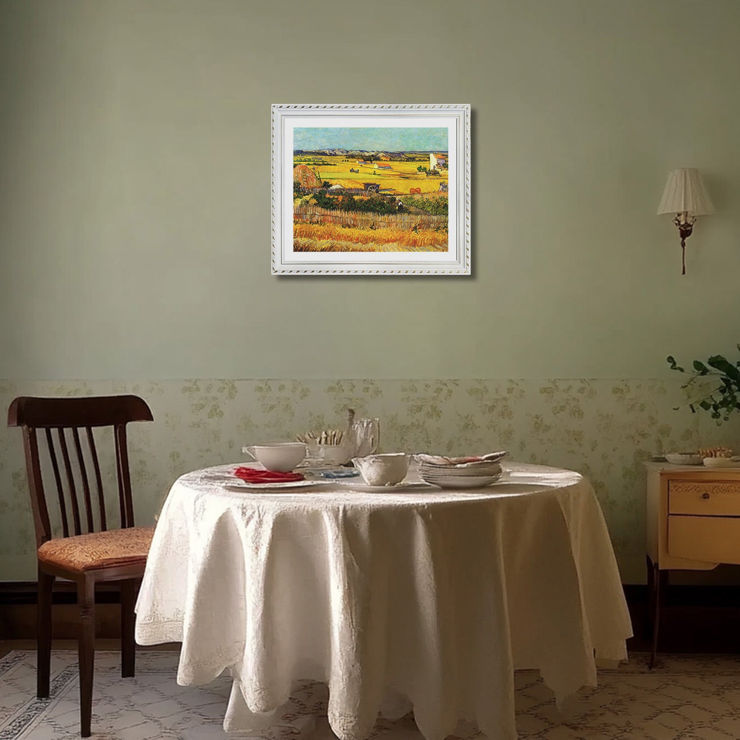 Vincent Van Gogh Harvest Wall Art Van Gogh Poster