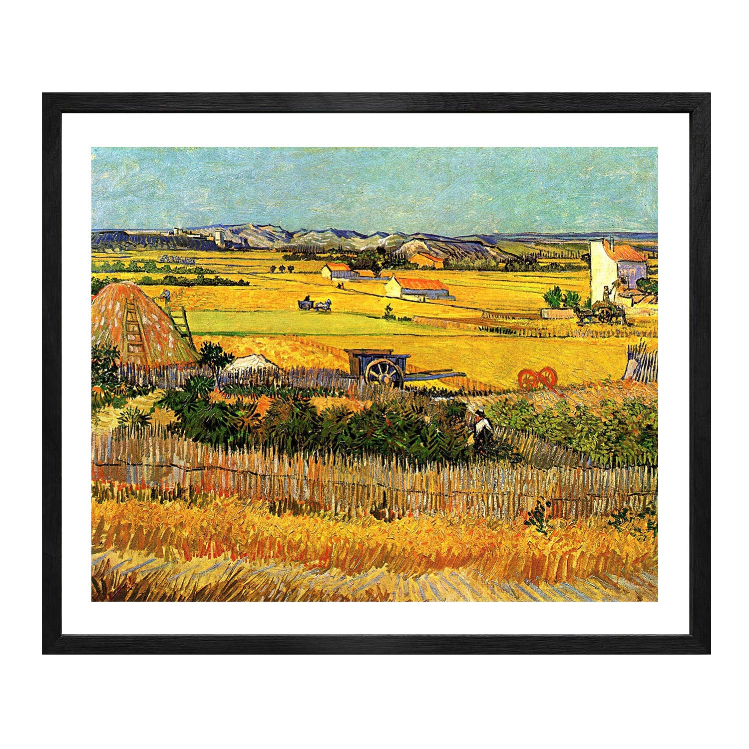 Van Gogh Art Lane In Garden