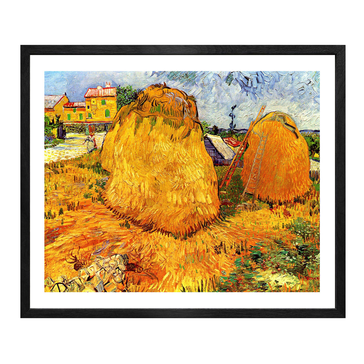 Van Gogh Art Lane In Garden