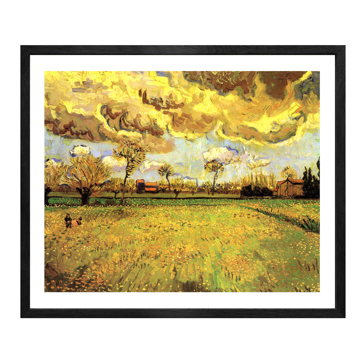 Van Gogh Art Lane In Garden