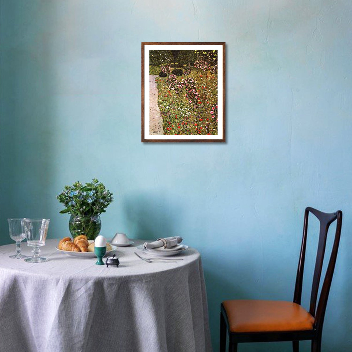 Gustav Klimt Wall Art Orchard With Roses Poster Framed Klimt Art