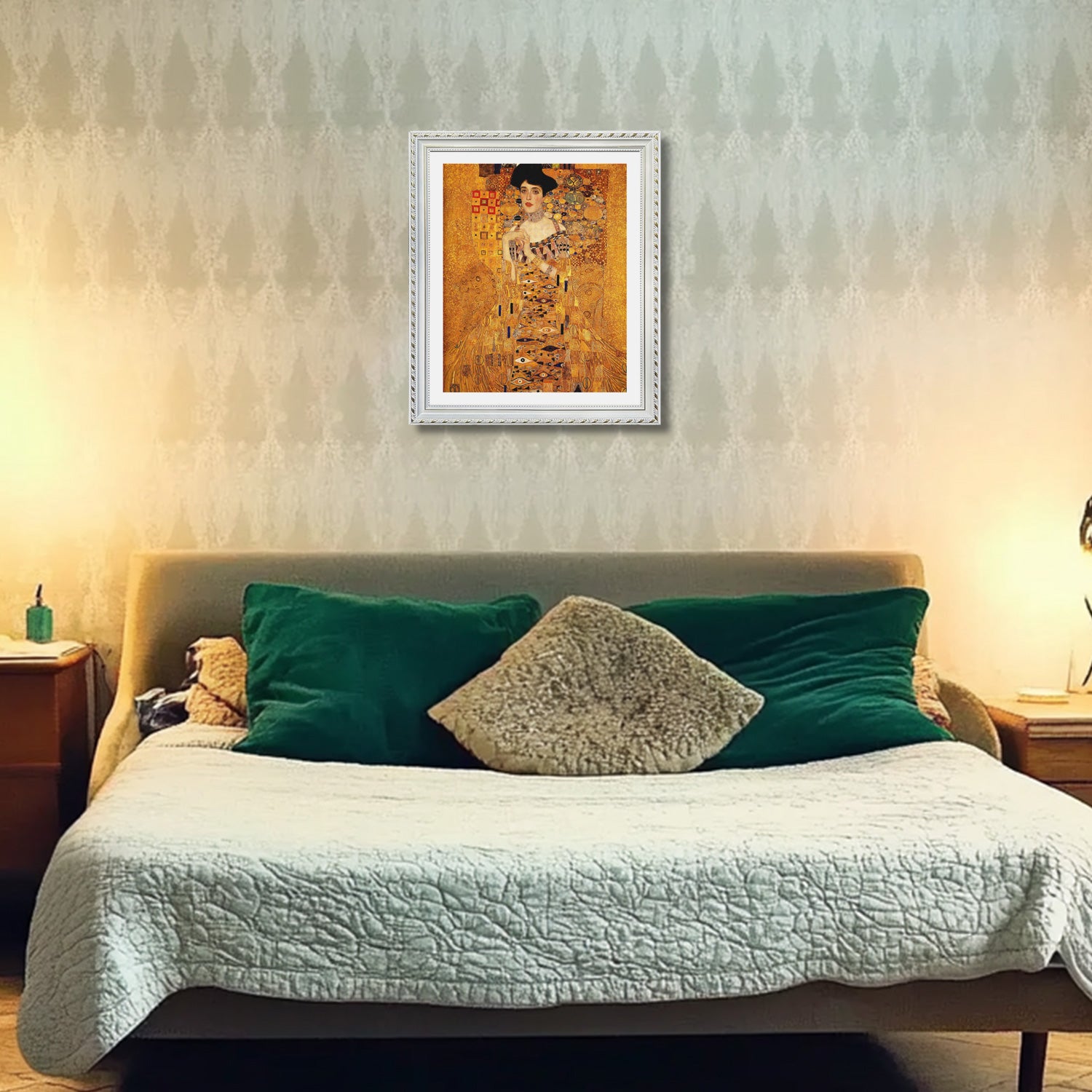 Gustav Klimt Wall Art Portrait Of Adele Bloch Bauer Poster Framed Klimt Art