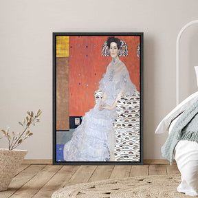 Portrait Of Fritza Riedler Canvas Art