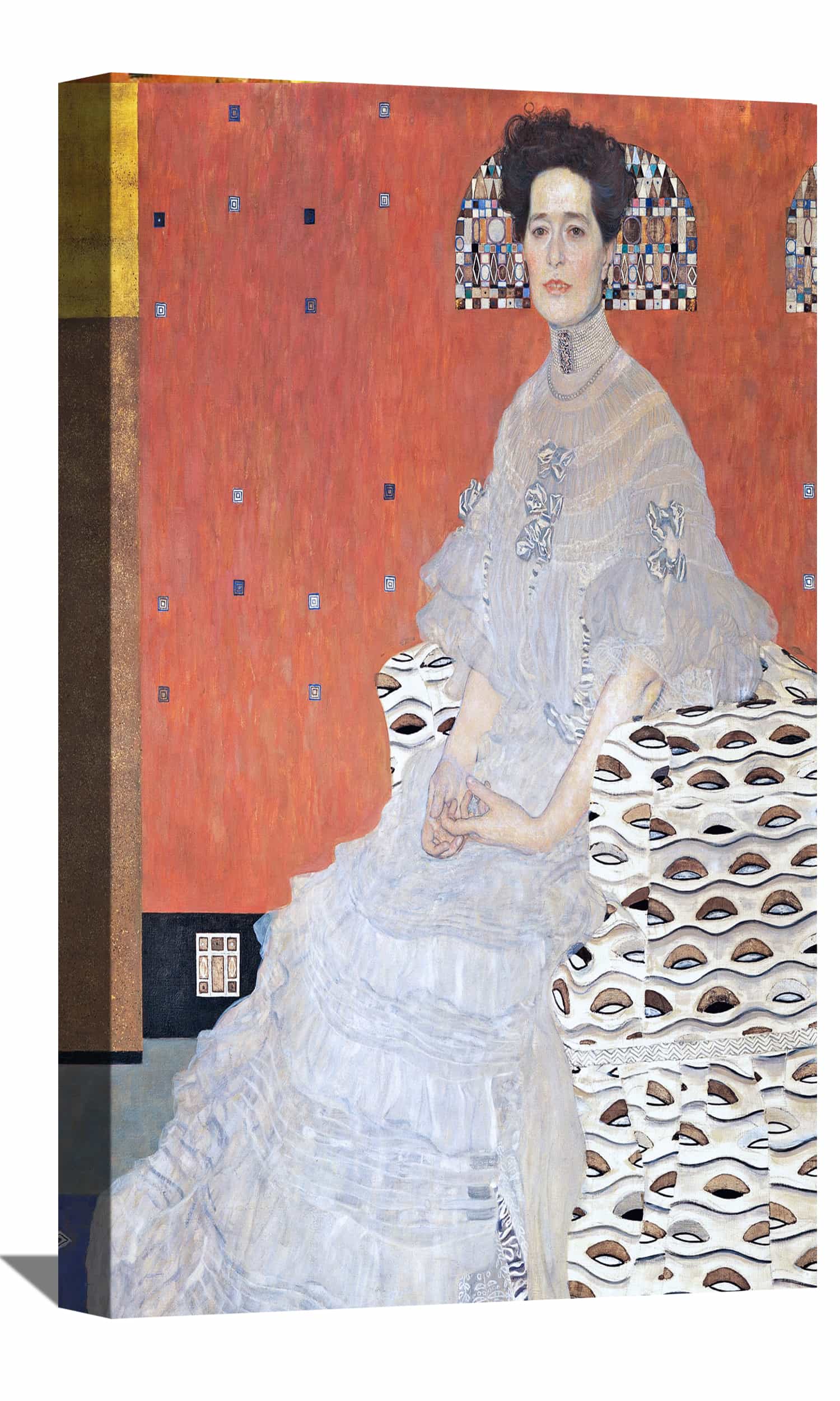 Portrait Of Fritza Riedler Canvas Art