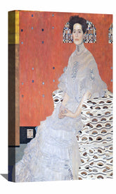 Portrait Of Fritza Riedler Canvas Art