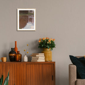 Gustav Klimt Wall Art The River Poster Framed Klimt Art