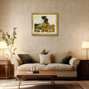 Vincent Van Gogh Rocks With Oak Tree Wall Art Van Gogh Poster