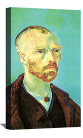 Self Portrait Dedicated to Paul Gauguin Canvas Art