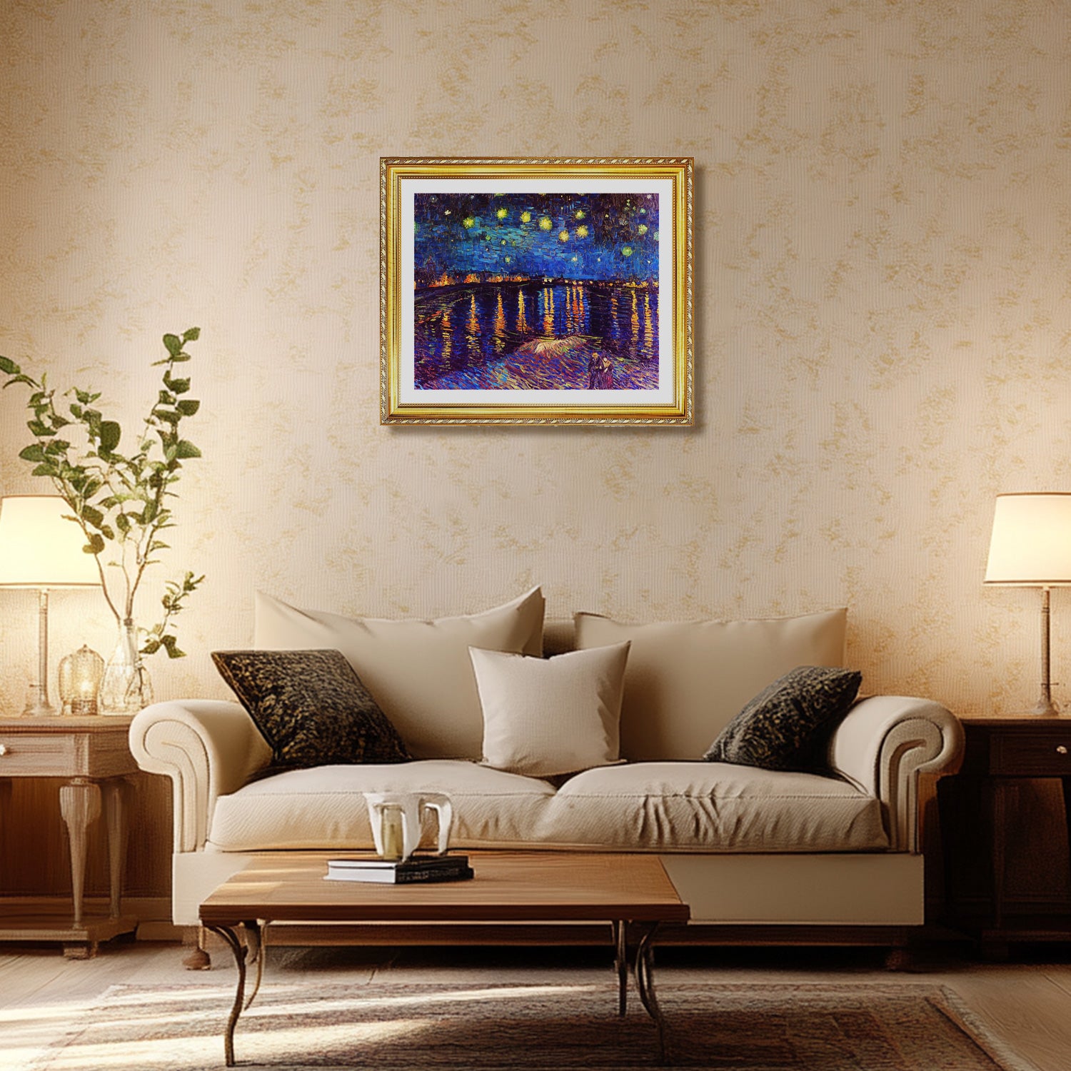 Vincent Van Gogh Starry Night Wall Art Van Gogh Poster