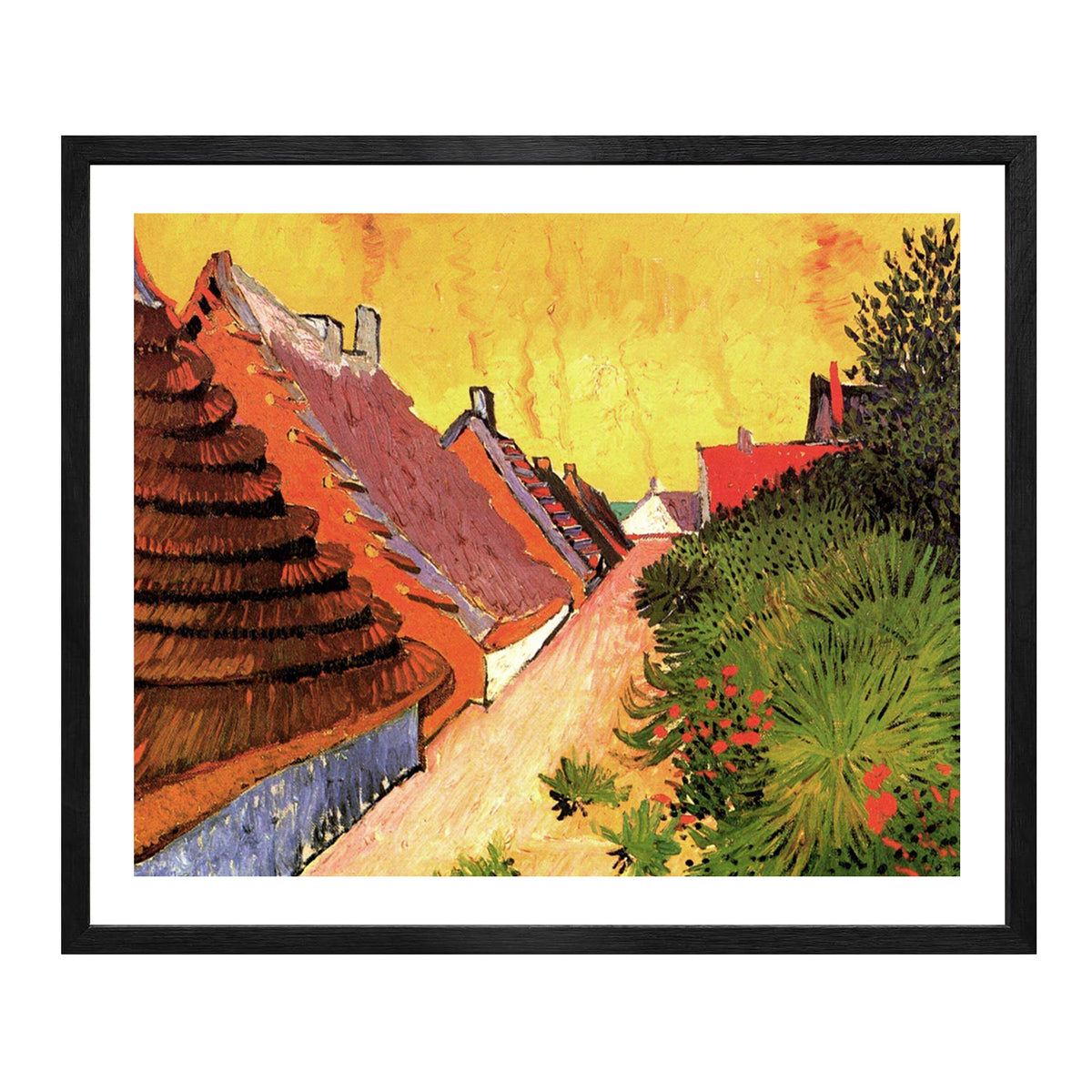 Van Gogh Art Lane In Garden
