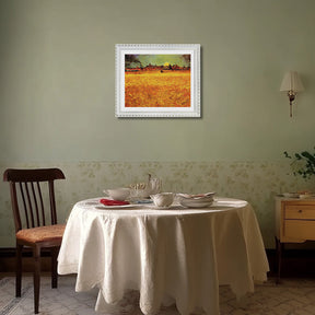 Vincent Van Gogh Sunset Wheat Fields Maries Wall Art Van Gogh Poster