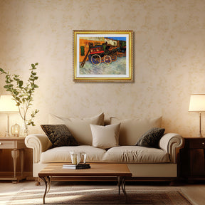 Vincent Van Gogh Tarascon Diligence Wall Art Van Gogh Poster