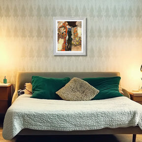 Gustav Klimt Wall Art The Bride 1918 Poster Framed Klimt Art