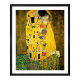 Gustav Klimt Wall Art The Kiss Poster Framed Klimt Art
