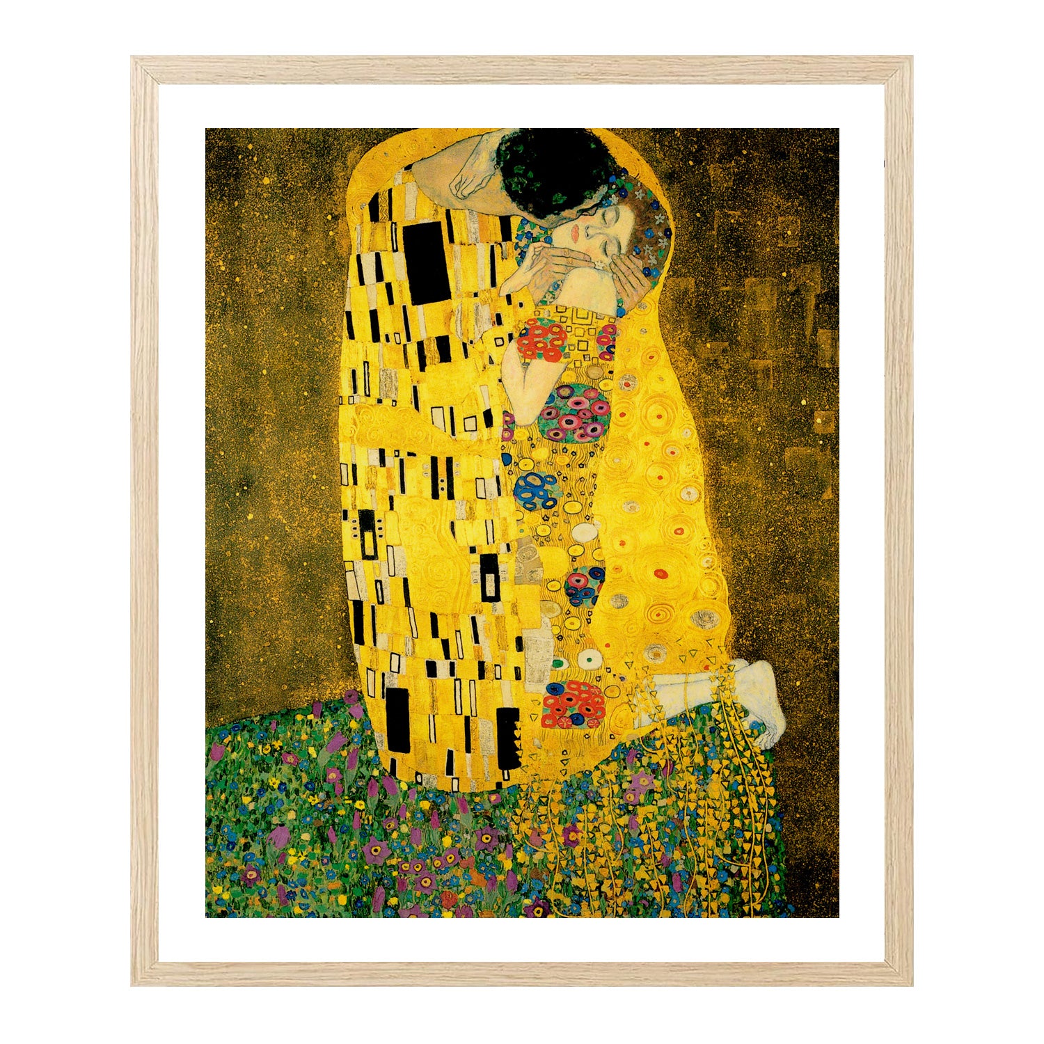 Gustav Klimt Wall Art The Kiss Poster Framed Klimt Art