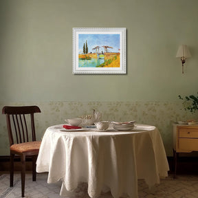 Vincent Van Gogh The Langlois Bridge Wall Art Van Gogh Poster