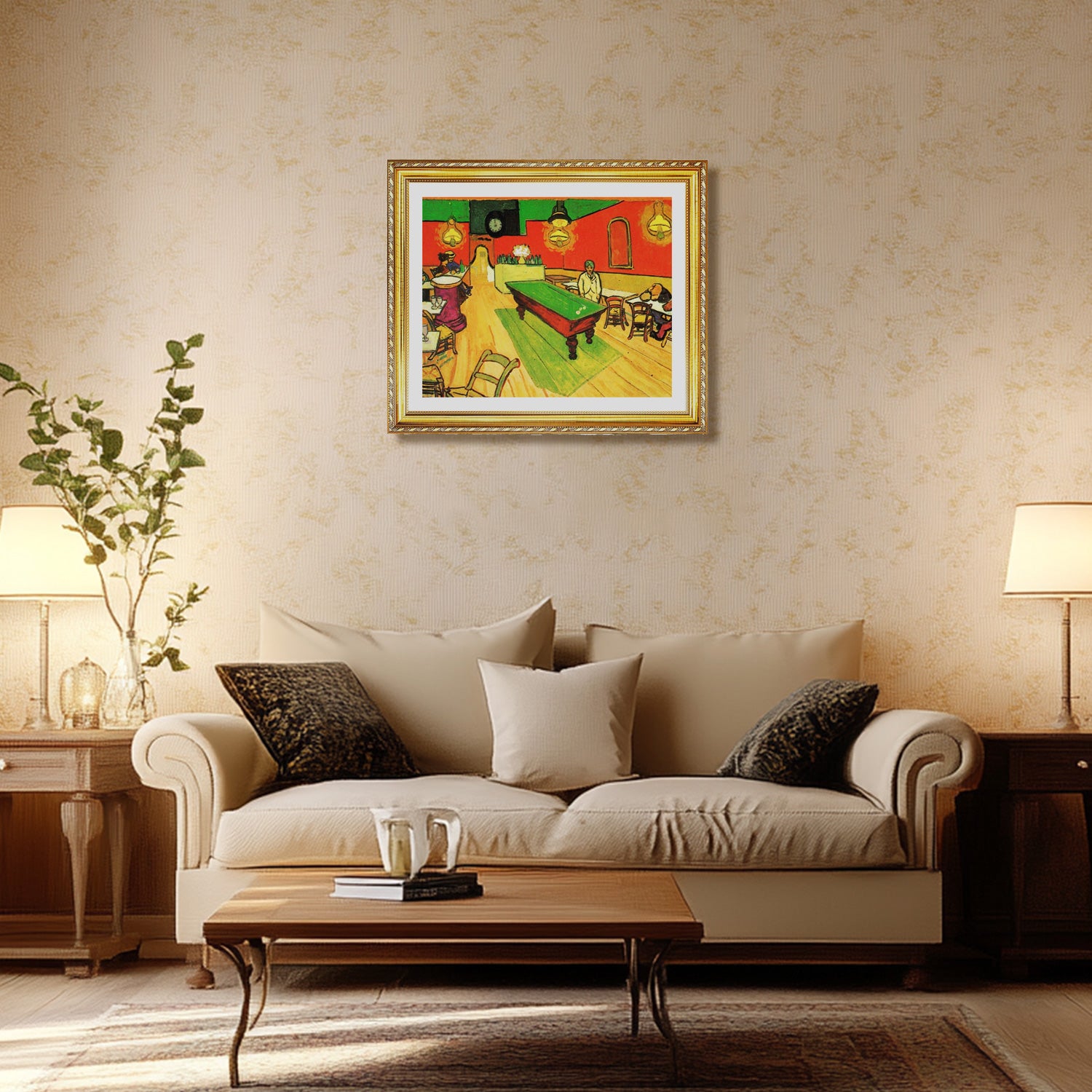 Vincent Van Gogh The Night Cafe Wall Art Van Gogh Poster