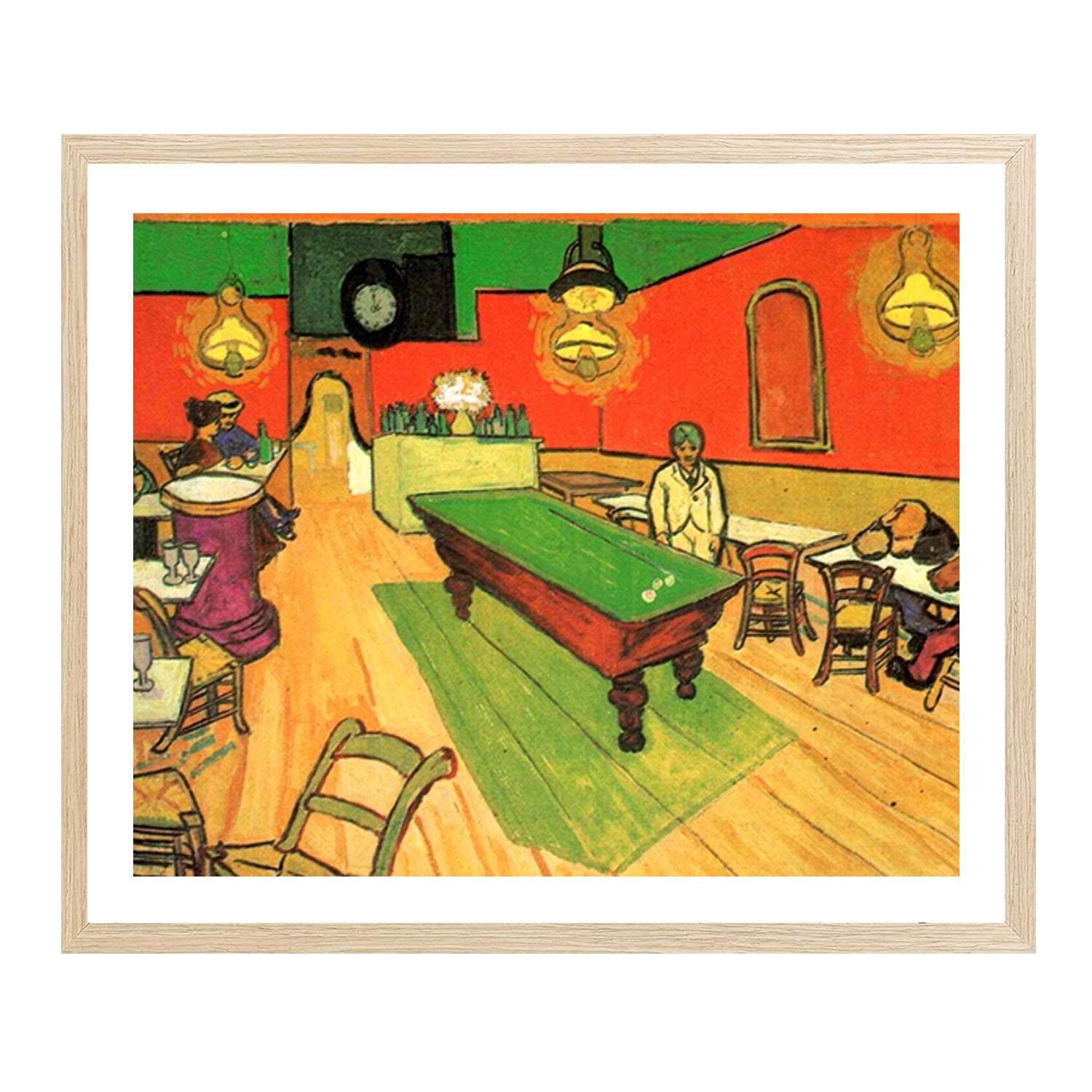 Vincent Van Gogh The Night Cafe Wall Art Van Gogh Poster