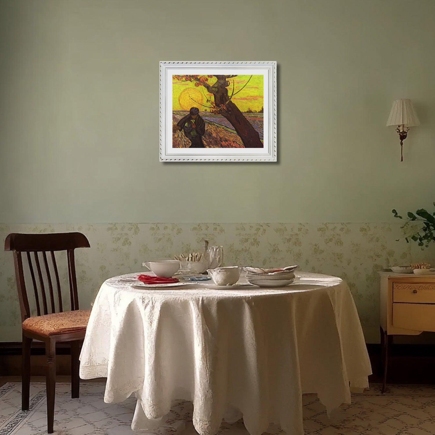 Vincent Van Gogh The Sower Wall Art Van Gogh Poster