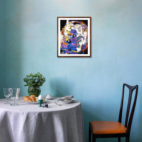 Gustav Klimt Wall Art The Virgins Poster Framed Klimt Art