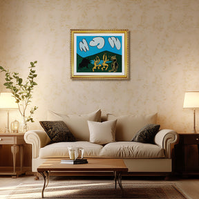 Pablo Picasso Wall Art The Figures Poster Framed Art