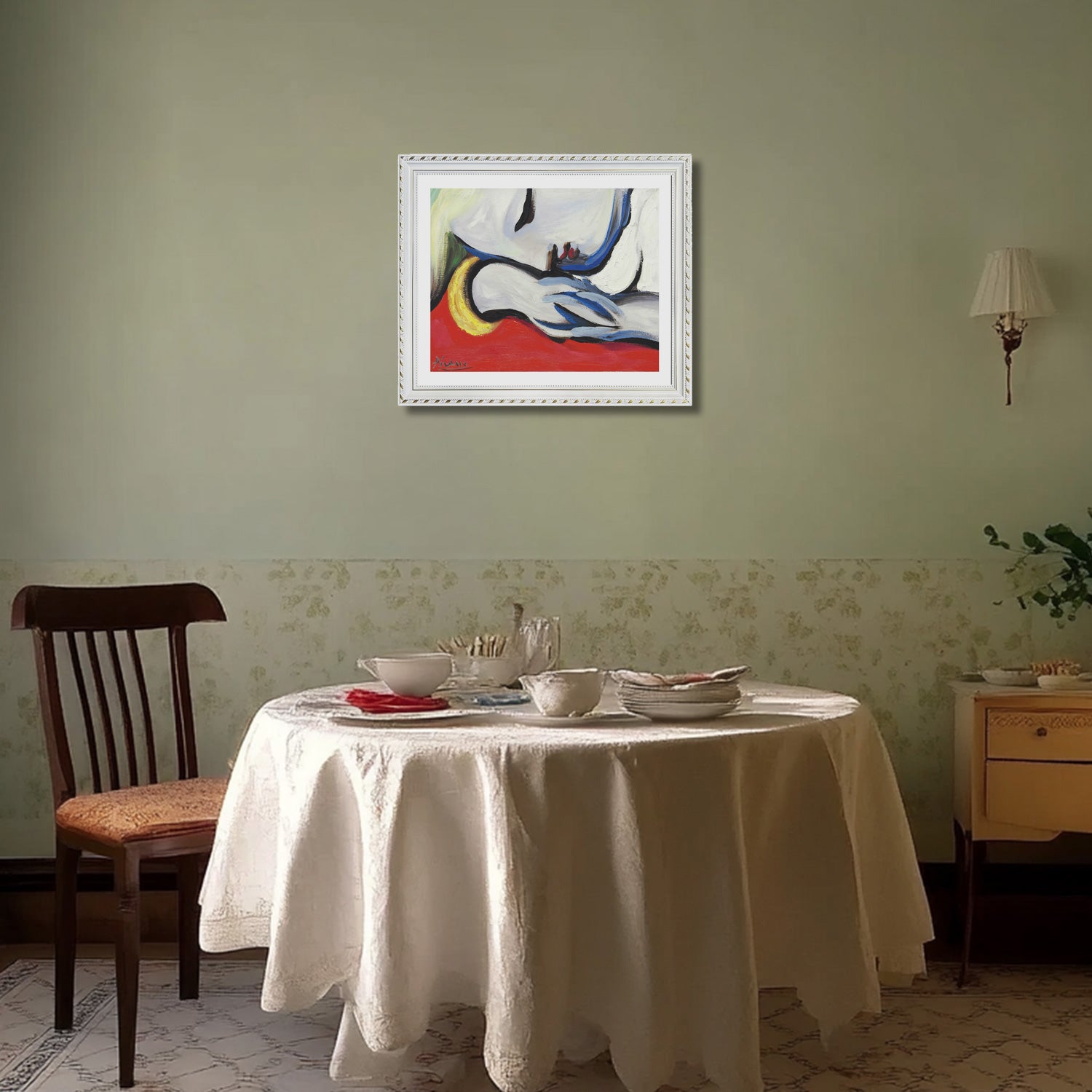 Pablo Picasso Wall Art The Rest Poster Framed Art