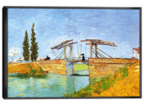 The Langlois Bridge at Arles Canvas Art