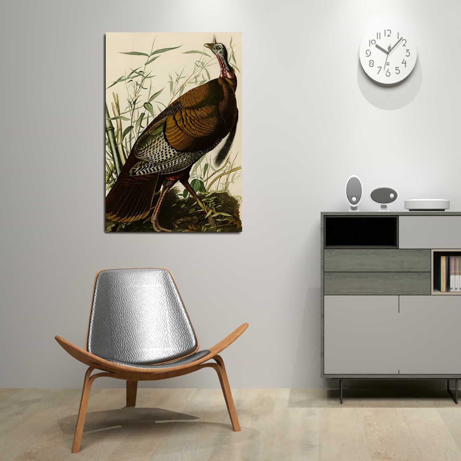 The Wild Turkey Canvas Art