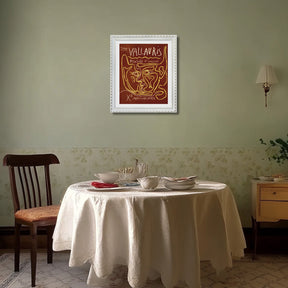 Pablo Picasso Wall Art Vallauris Painting Poster Framed Art
