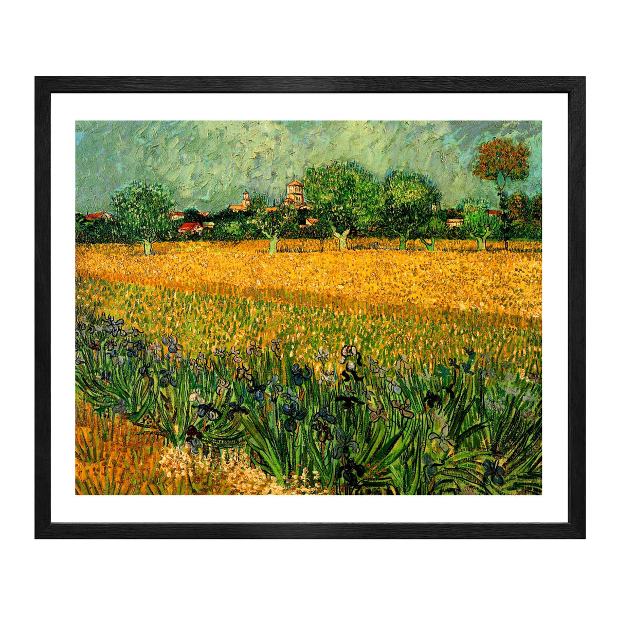 Van Gogh Art Lane In Garden