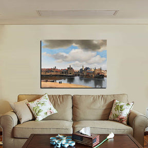 View of Delft Canvas Art