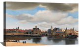 View of Delft Canvas Art