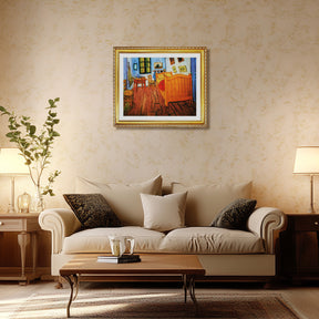 Vincent Van Gogh The Bedroom in Arles Wall Art Van Gogh Poster