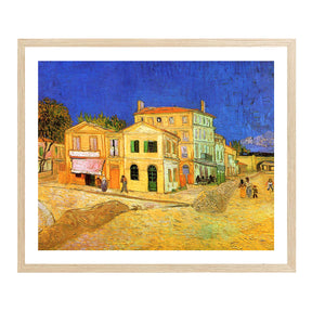Vincent Van Gogh The Vincents House In Arles Wall Art Van Gogh Poster