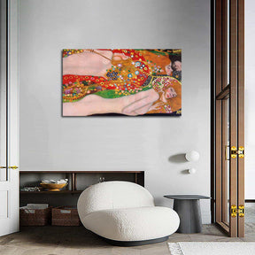 Water Serpents2 Canvas Art