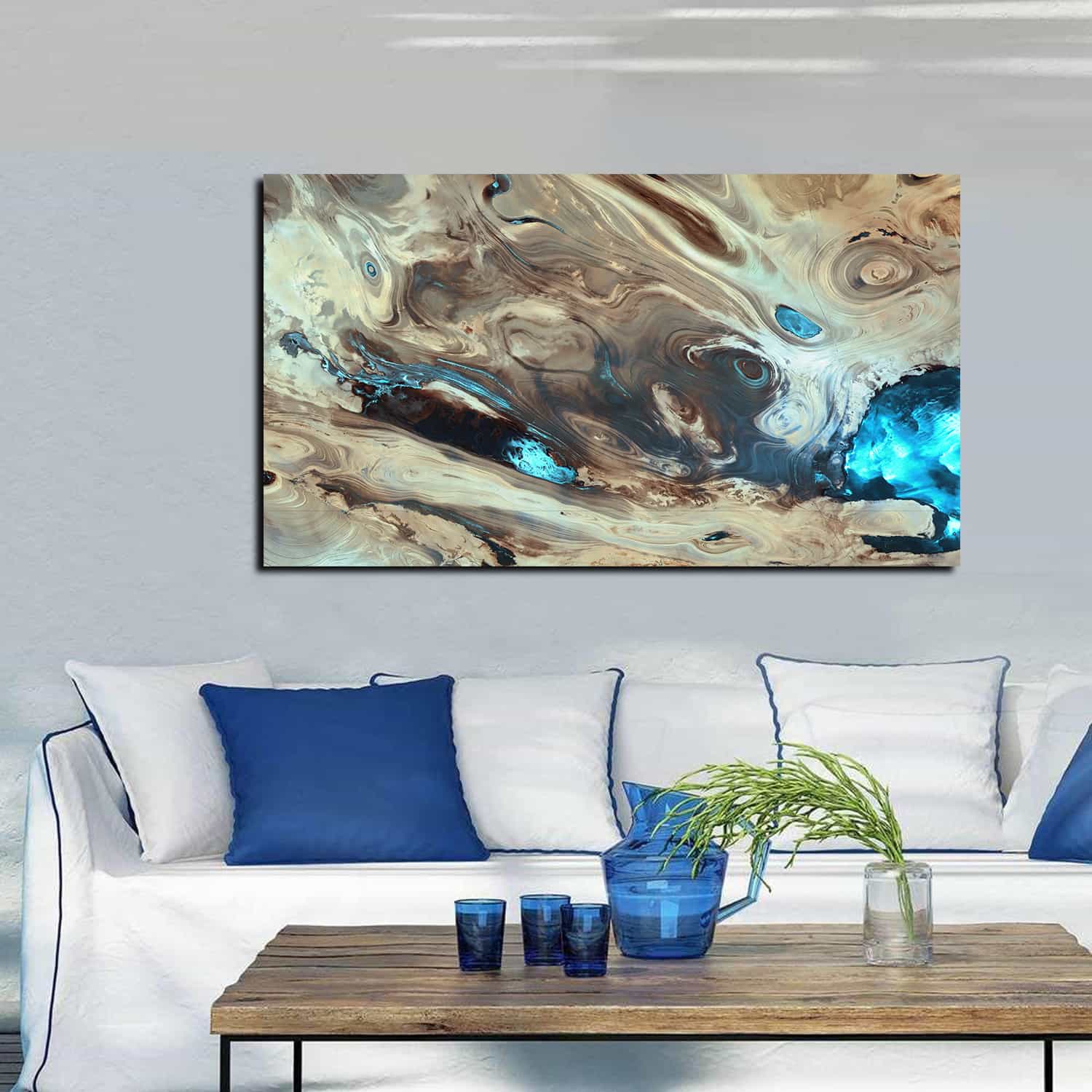 Beige Canvas Art