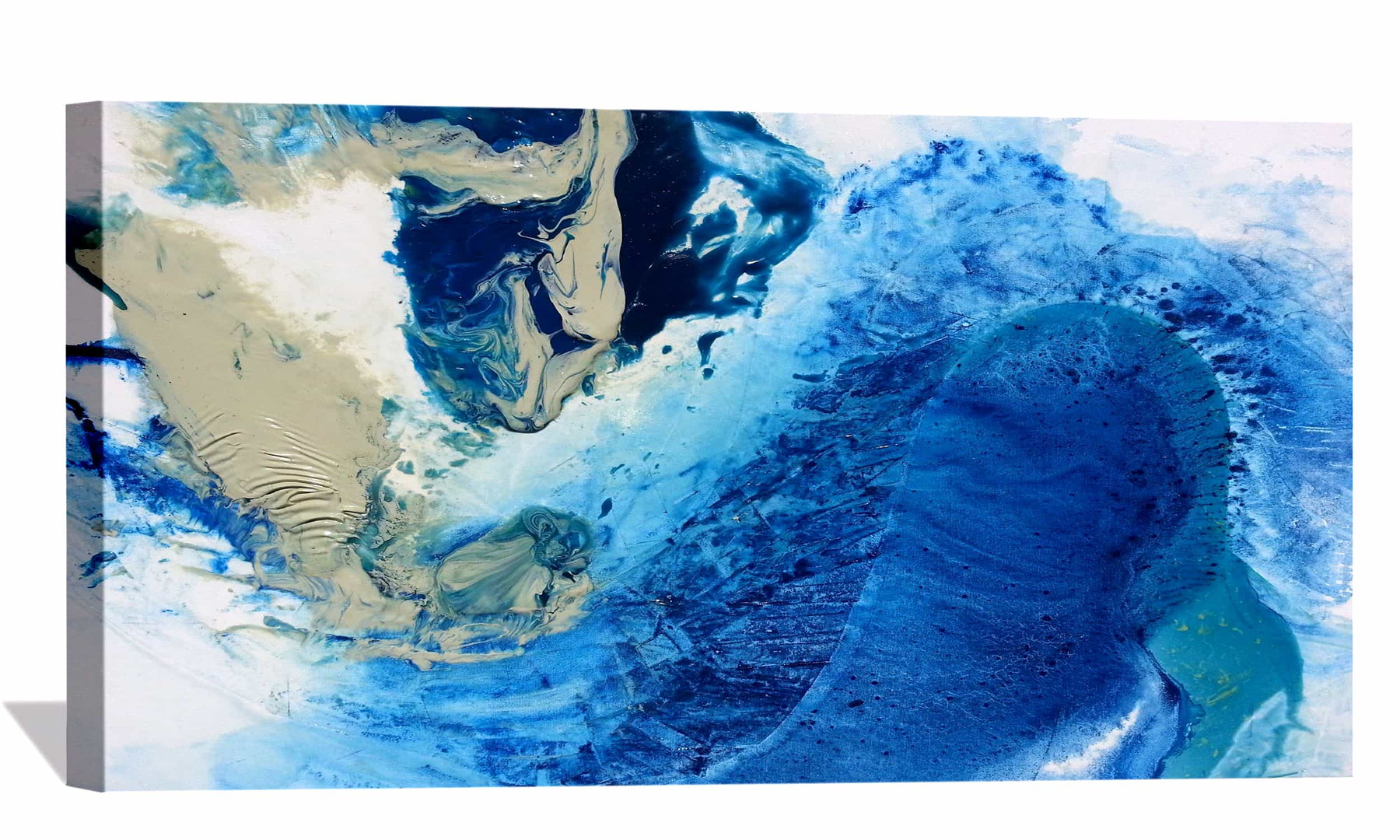 Blue Sea Canvas Art