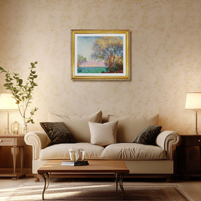 Claude Monet Wall Art Antibes In The Morning Poster Framed