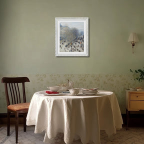 Claude Monet Wall Art Boulevard Des Capucines Poster Framed