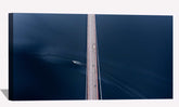 Bridge Under Blue Sky Canvas Art