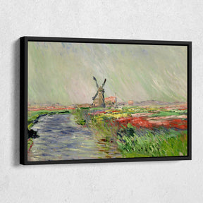 Champ De Tulipes Canvas Art