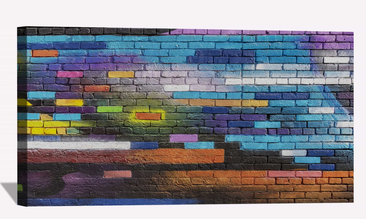 Colorful Walls Canvas Art