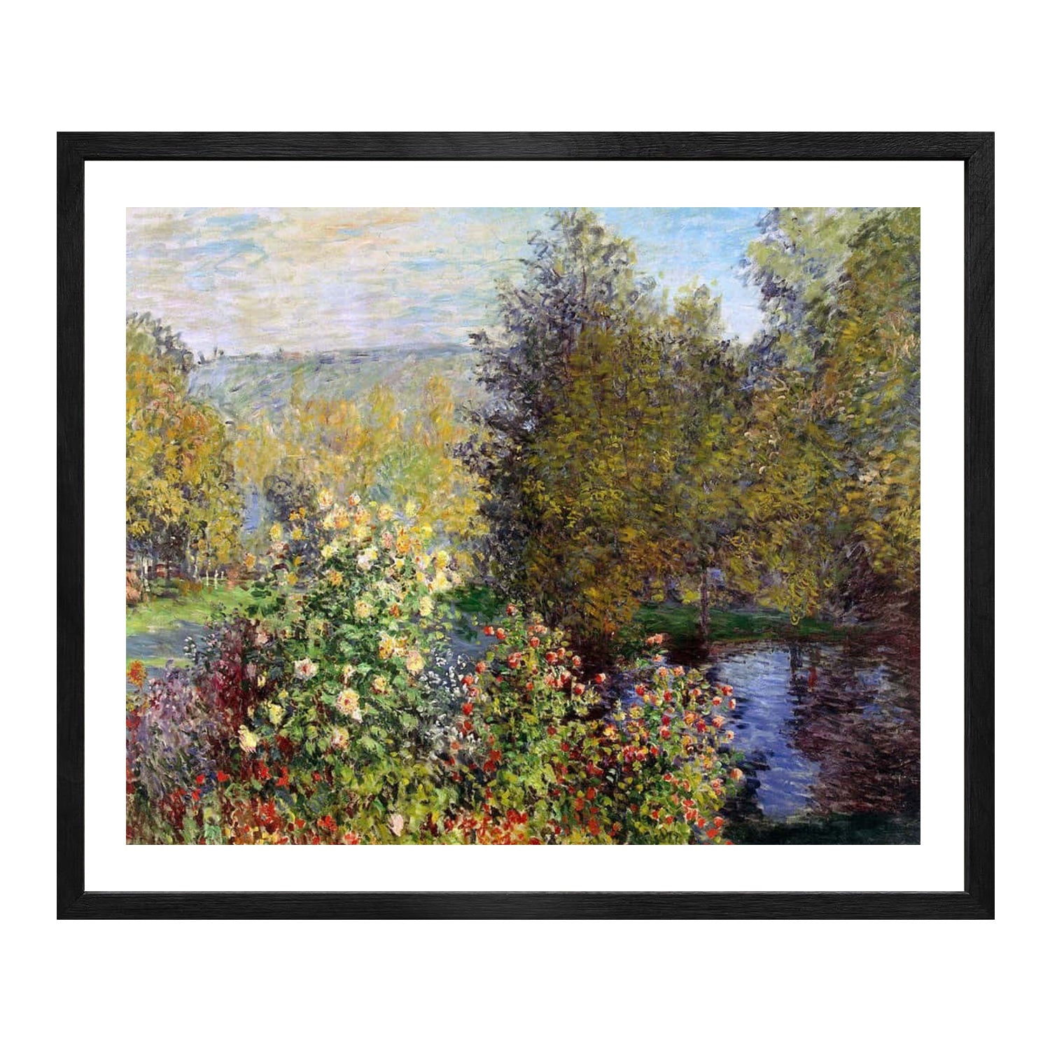 Monet Art Lane In Garden